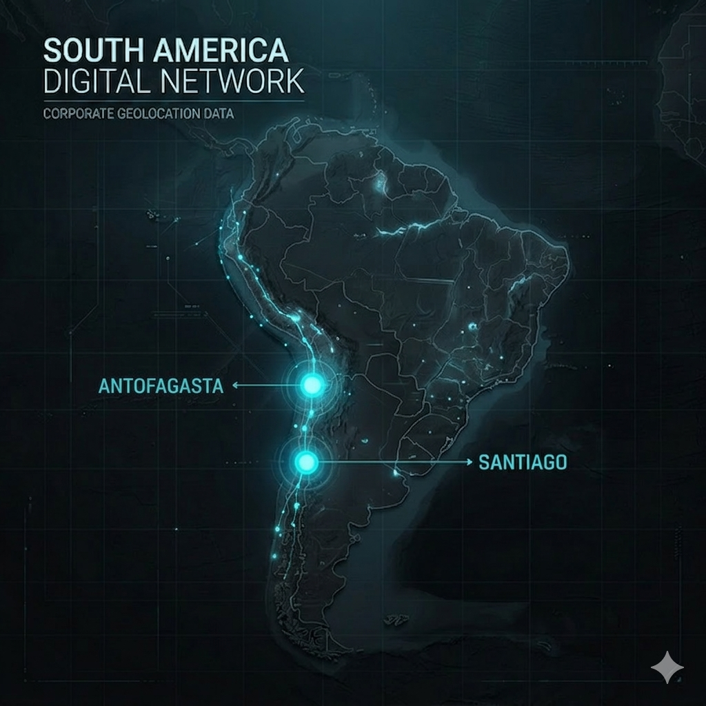 Mapa de sedes